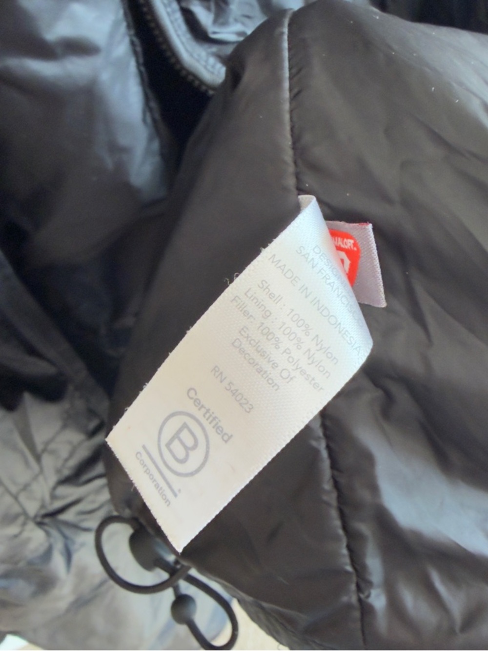 Athleta Summit PrimaLoft Packable Parka XL Black Athleisure Travel - Picture 8 of 10